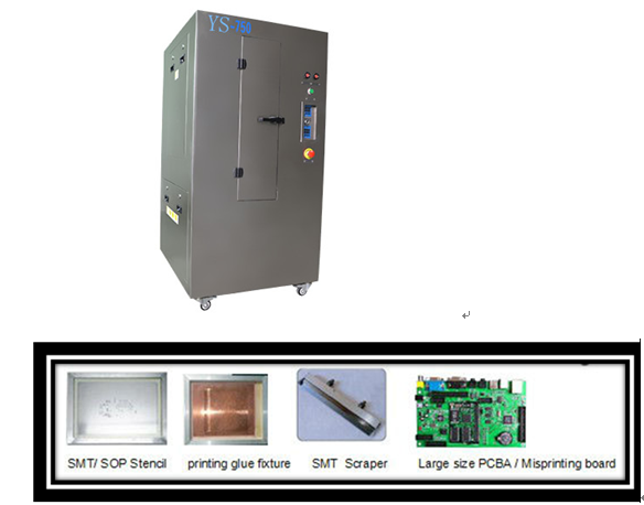 Low Discharge Stencil Cleaning Machine , Stable Pcb Cleaning Equipment