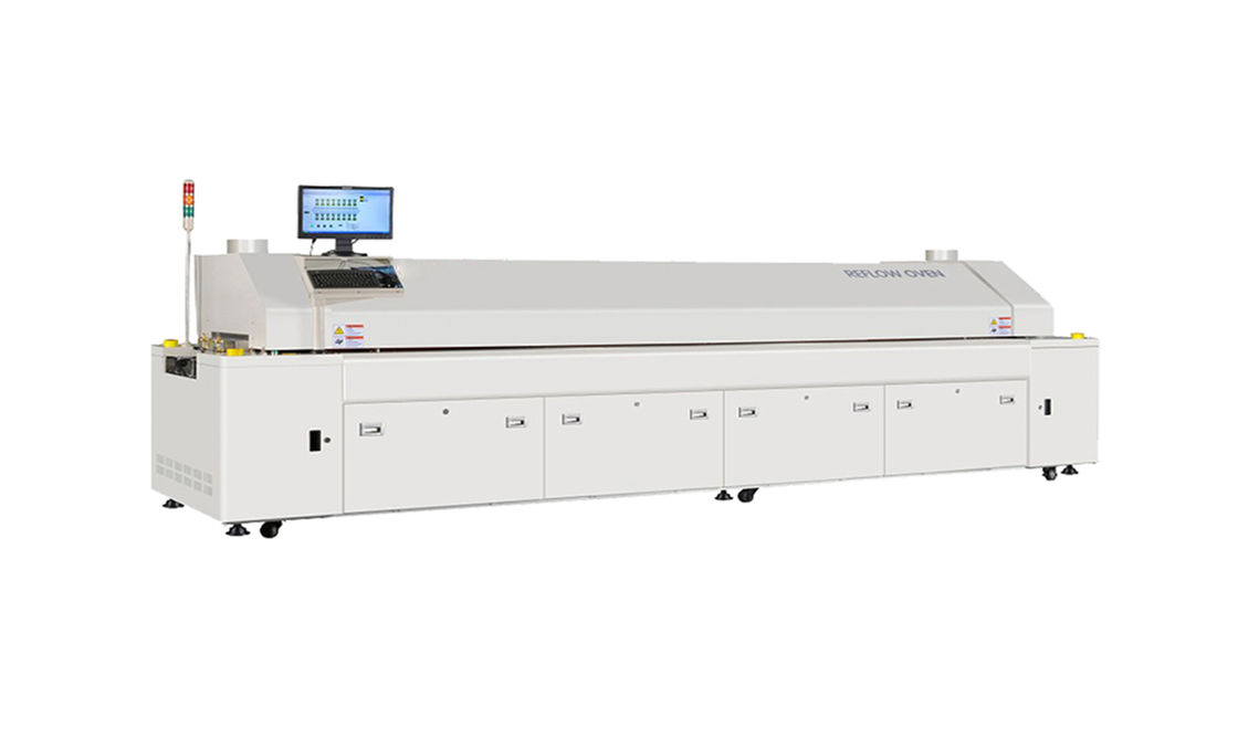 3 Phase 380V 50Hz Lead Free Solder Reflow Oven With Conveyor System For PCBA