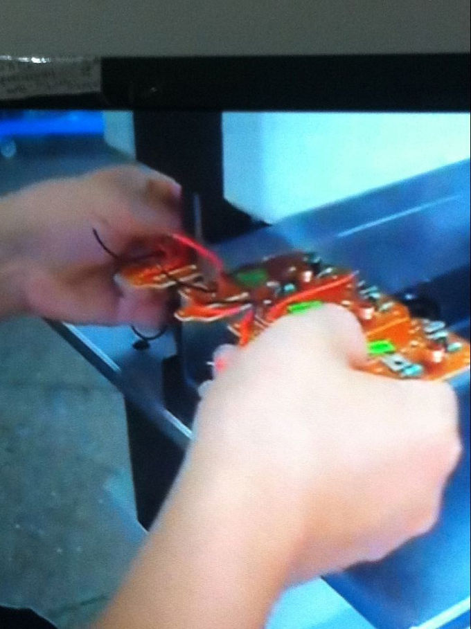 Portable LED PCB Cutting Machine , Motorized PCB Separator