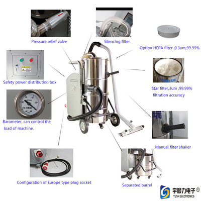 PCB Cutting Machine / Steam Vacuum Cleaner 2200W 900*600*1200mm