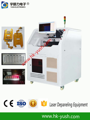 PCB Separator / FR4 Board Laser PCB Depaneling Machine ±20 μM Precision