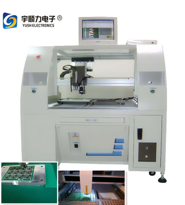 100mm / s PCB Depaneling Router Windows Routing Bit Sectioning Twin Table