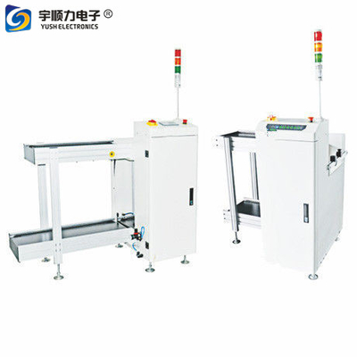 White Durable SMT Magazine Loader Built In Push Board Institutions