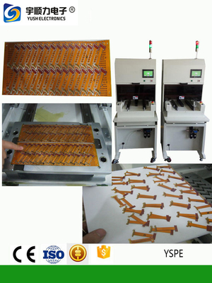 Auto Aluminum Pcb Punching Machine In Line With 10t / 30t / 80t Hydraulic Press
