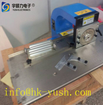 Moterized Pcb Depaneling Machine Mini Type With Two Circle Blades