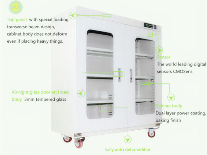 Electronic Storage Component Desiccant Dry Box For Clean Room