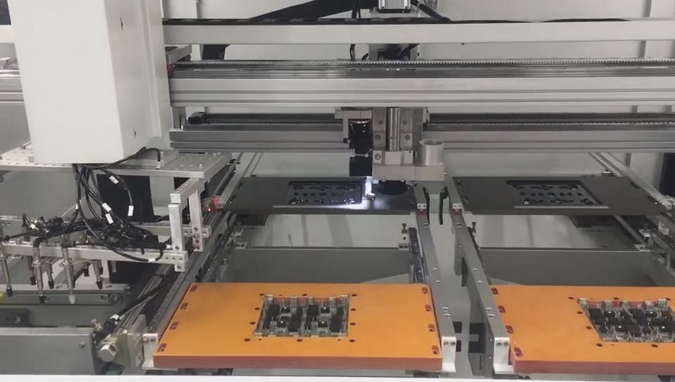 50Hz / 5.5KW 3500Kg Smt Laser Depaneling Machine/YSATM-4C Pcb Fpc Router