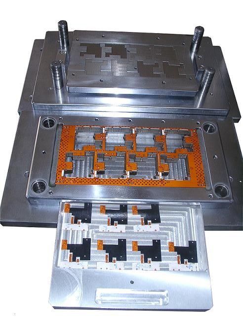 Depaneling PCB / FPC Mold for PCB Punching Machine , Cast iron framework