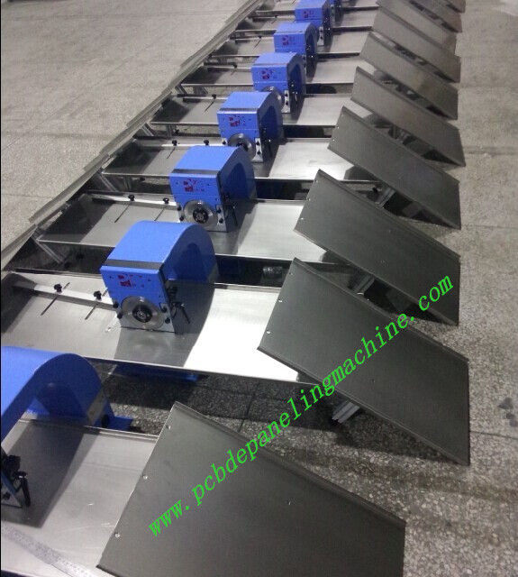 420X 280 X 400mm 0~400mm/s V-cut PCB Separator / PCB LED Cutting Machine Automatic Blade Moving Type