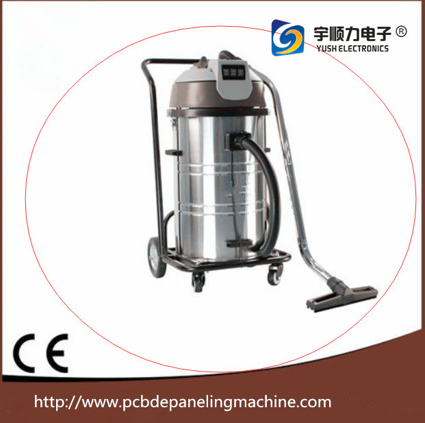 Electric Small Industrial Wet Dry Vacuum Cleaners With 3 Motors 80L
