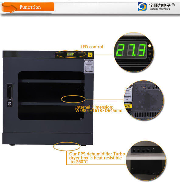 LED Control Electronic Humidity Desiccator Camera Dry Cabinet / Electronic Dry Cabinet