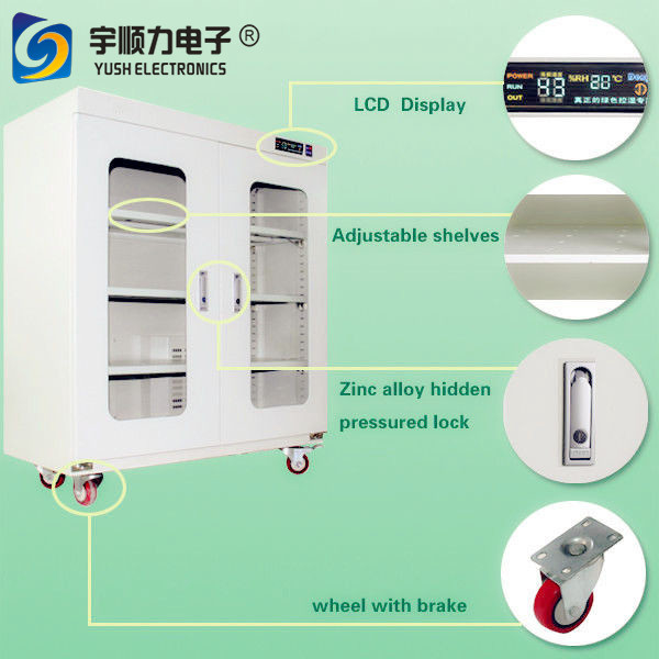 Electronic 80 Watt Antistatic Desiccant Dry Cabinet Anti Moisture