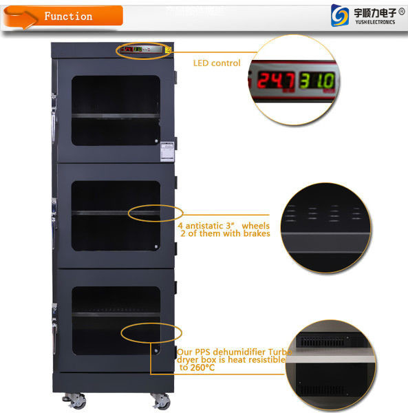 Auto Baking Dry Storage Cabinet For Moisture Sensitive SMD Storages