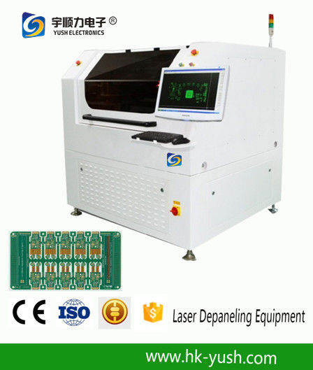 450*430 Mm 15W UV PCB Separator / FR4 Board Laser Depaneling Equipment ...