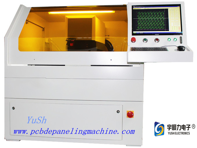 3D PCB FPC CNC Laser Cutting Machine With 2200 kgf/m2 Ground Pressure