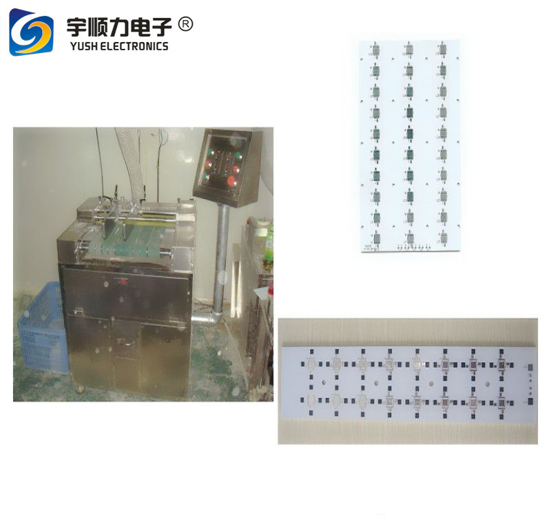 V Groove Pcb Etching Machine Pcb Milling Machine With Protccting Plate Bearing
