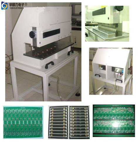 Electric Aluminium PCB Cutting Machine For V Scored Printed Circuit Board
