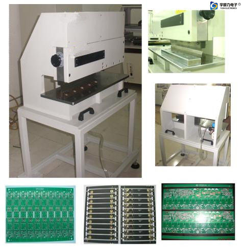 Motorized PCB Separation LED Cutting Machine with Pneumatically driven