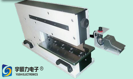 Pneumatically driven PCB Depaneling Machine for Prototype Printed Circuit Boards
