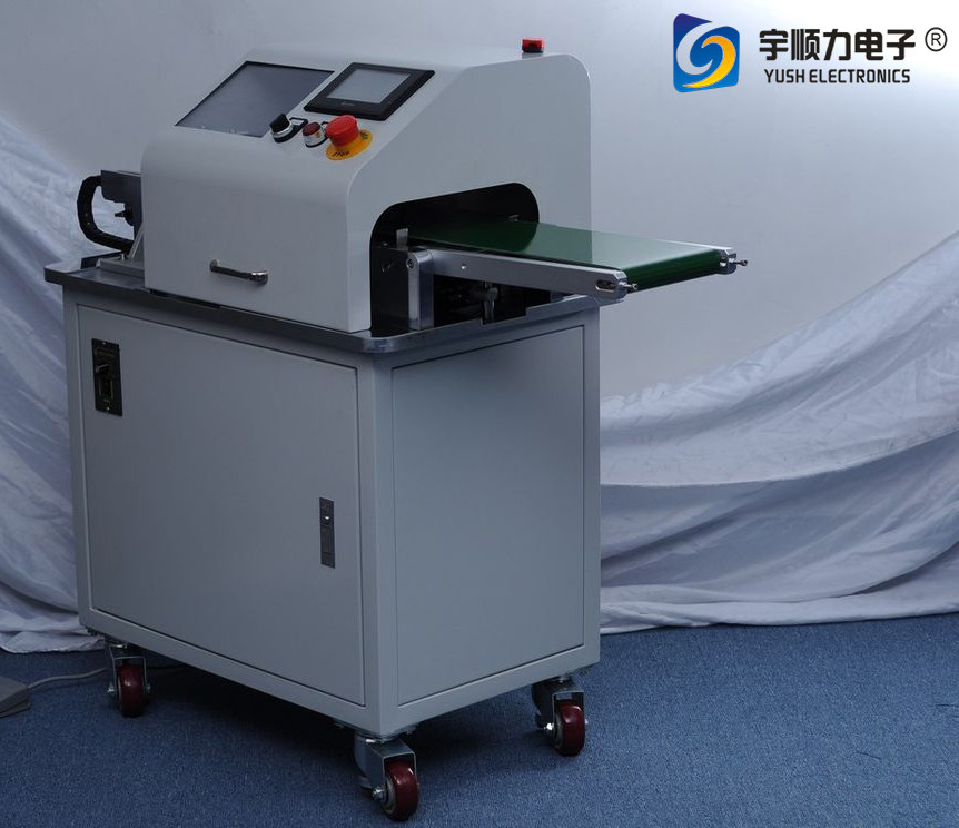 Auto V-Cut Cutting High Efficiency Multi Blades PCB LED Depaneling Separator With Monitoring Systems