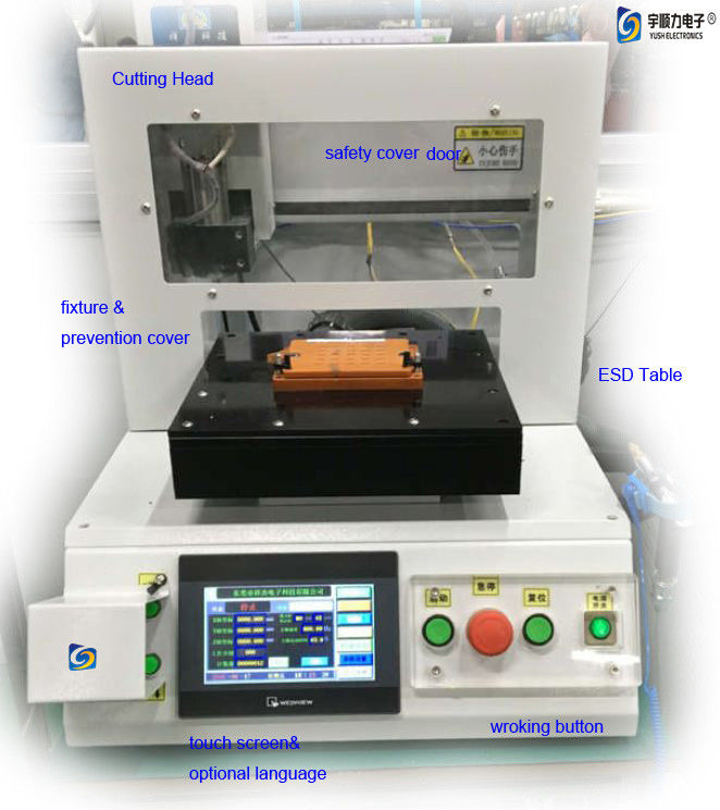 Desktop Printed Circuit Board Router Steel Vacuum Cleaner Single Table ...