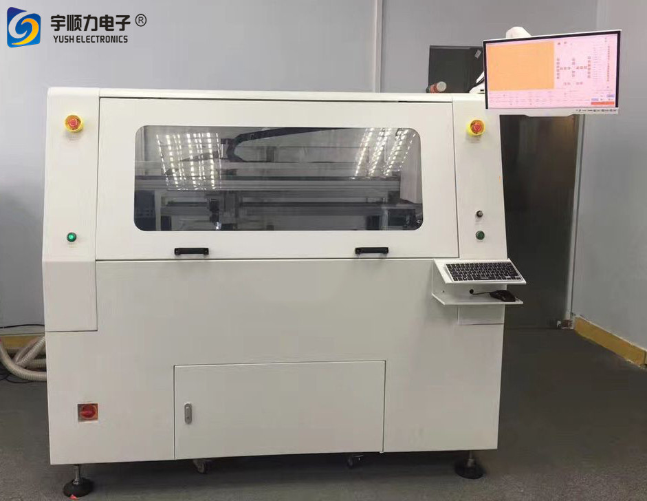 Energy Saving PCB Depaneling Router Machine For FR4 , Glass Fiber Board