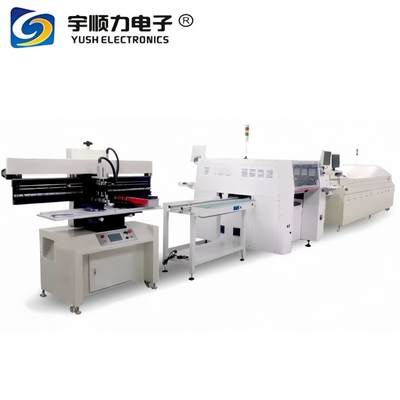 High Speed Semi Auto SMT PCB Assembly Production Line Can Satisfy Batch Of PCB Assembly.
