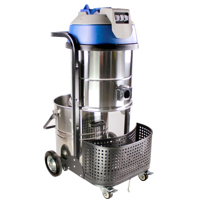 80L 3000W 32kg Durable Industrial Wet Dry Vacuum Cleaners For Office , Retail Shop